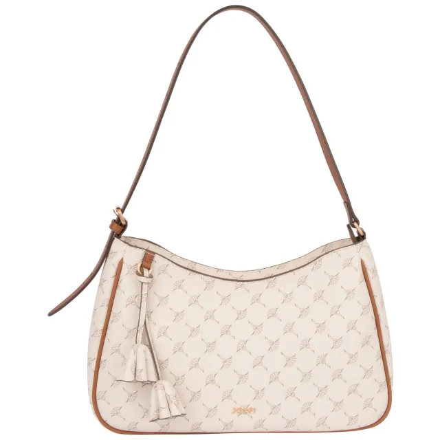 Joop! Cortina 1.0 Xara Hobo schoudertas crème Cream White