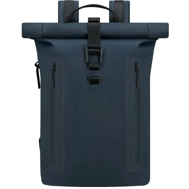 Samsonite Coatify Biz rolltop rugzak blauw