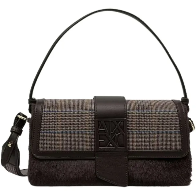 Armani Exchange Tas Armani Exchange Shoulder Bag Bruin