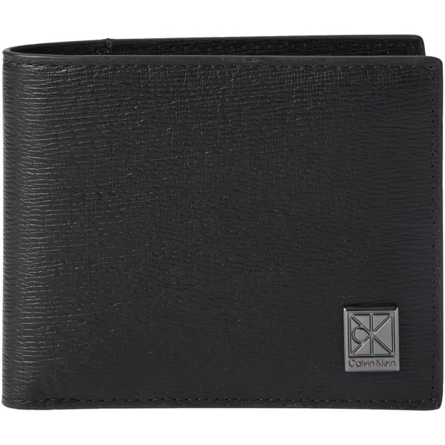 Calvin Klein Emblem Hw Billfold portemonnee zwart