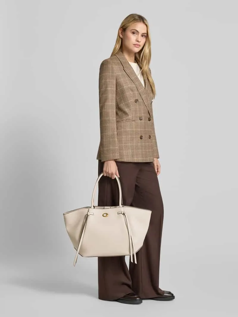 Guess Allegra Girlfriend Tote schoudertas beige, foto 4