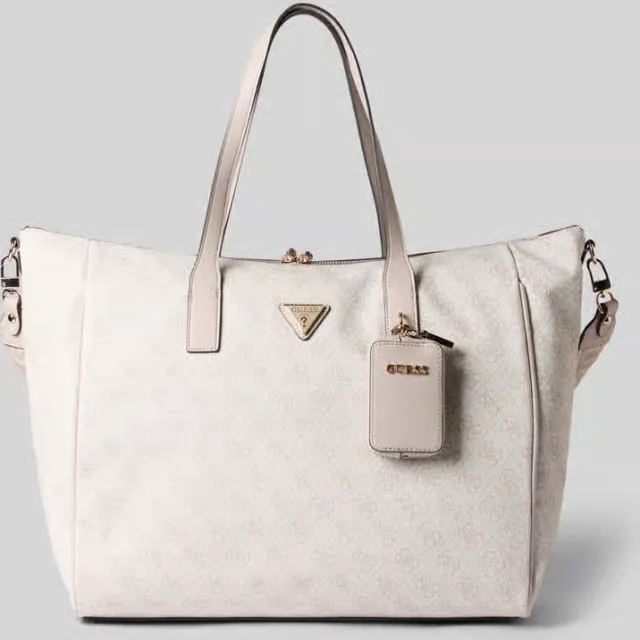 Guess Latona tote tas crème, foto 2