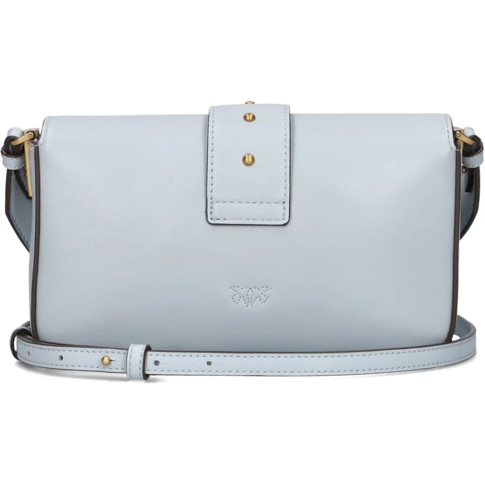 Pinko Schoudertassen Love One Mini Slouchy Lichtblauw - One size, foto 3