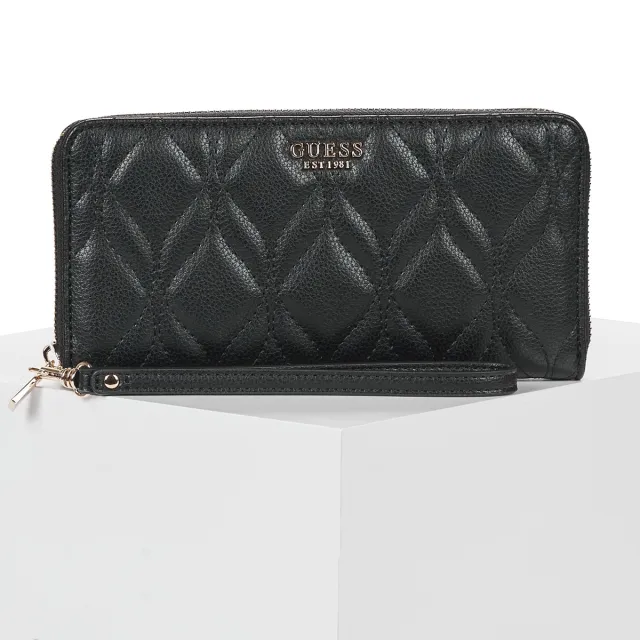 Guess Maxine ritsportemonnee zwart