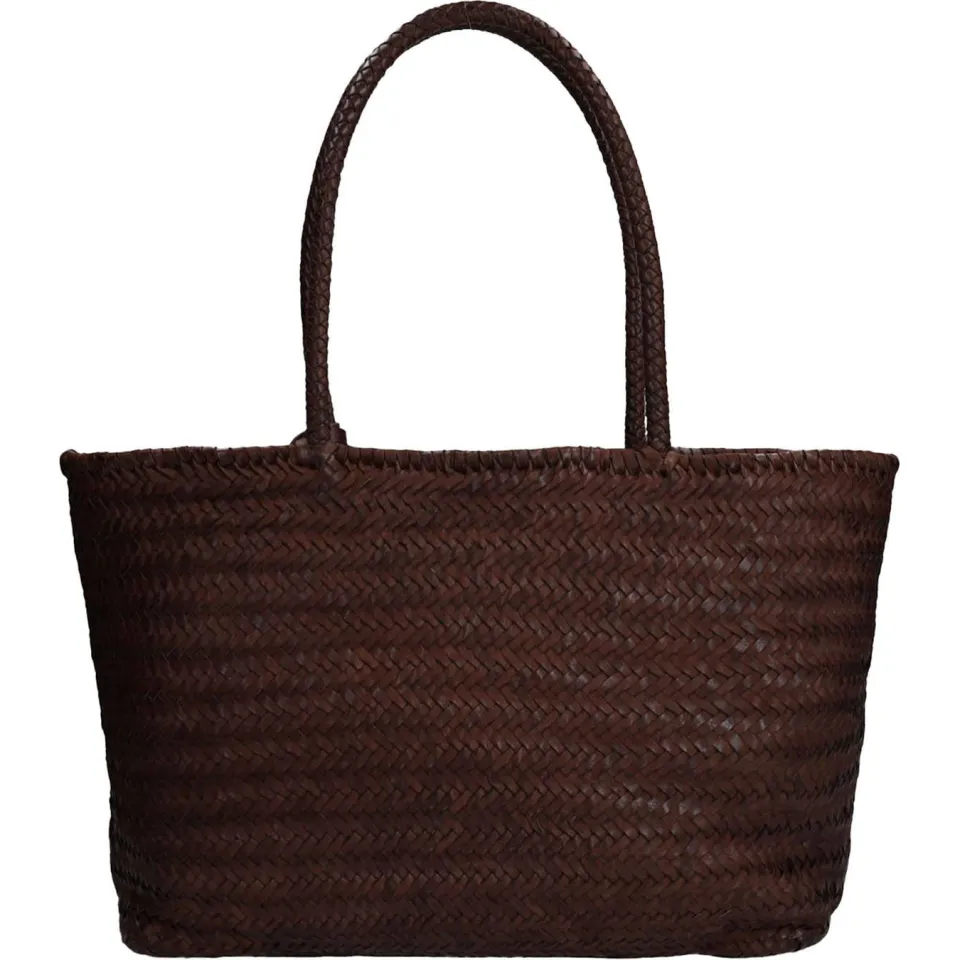 Manfield crossbody tas bruin, foto 2