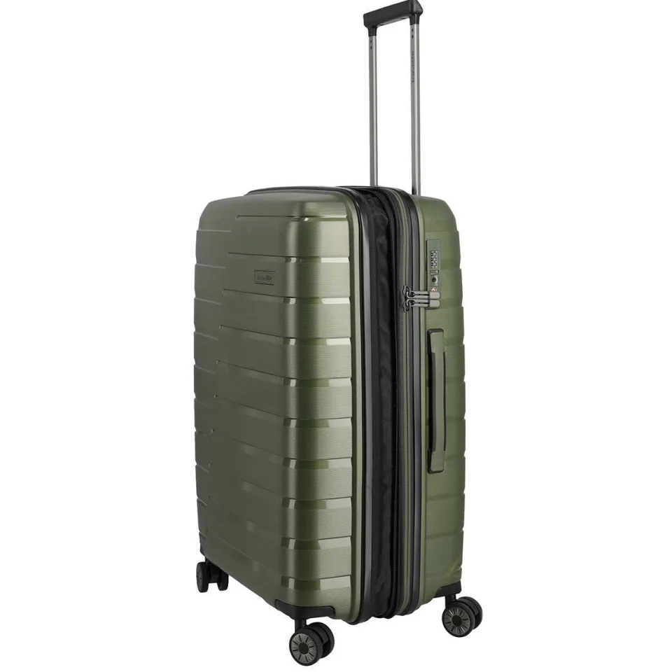 Travelite trolley Air Base 67 cm. Expandable kaki, foto 3
