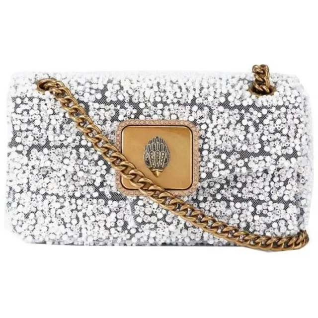 Kurt Geiger Mini Pimlico handtas zilver