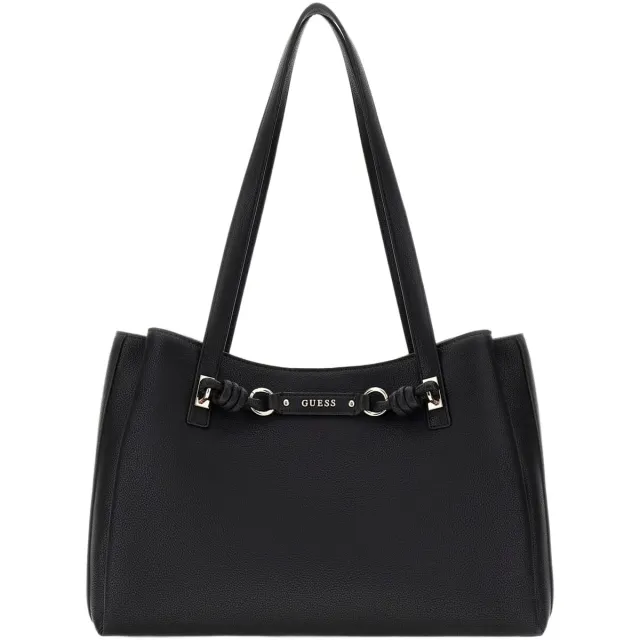 Guess Handtas Guess Camelia 3 Comp Tote Zwart
