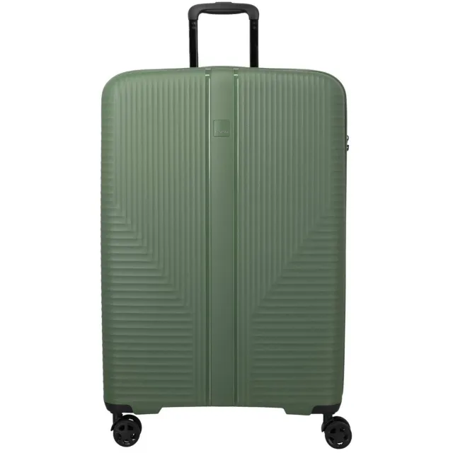 Travelite trolley Air Stripe 77 cm. groen