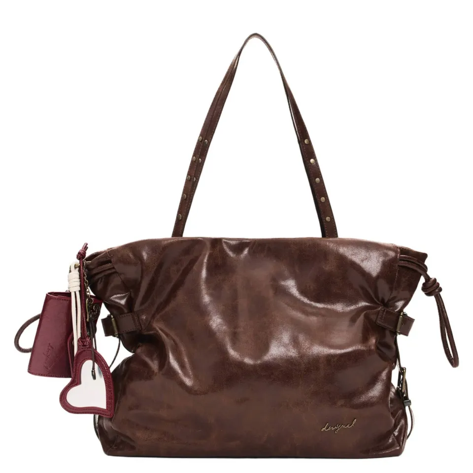 Desigual shopper bruin