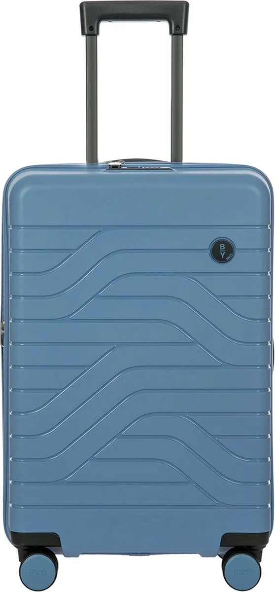 Bric's Ulisse koffer 65 cm blauw Grey Blue