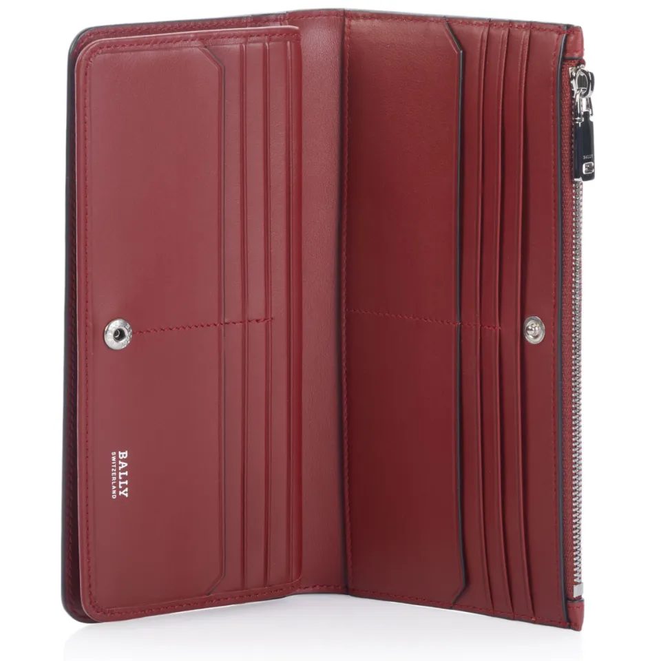 Bally portemonnee rood, foto 3