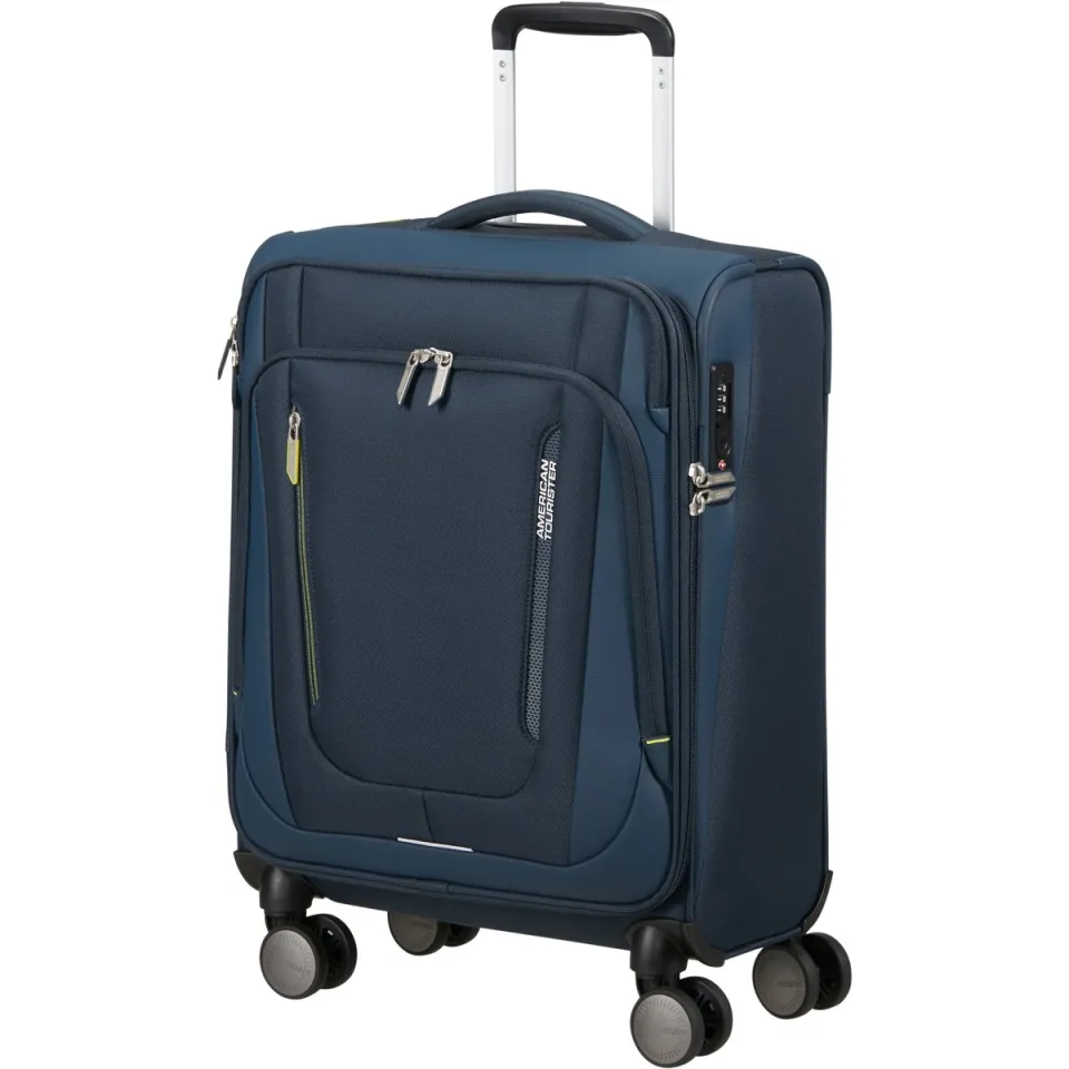 American Tourister Wanderlite koffer donkerblauw, foto 2