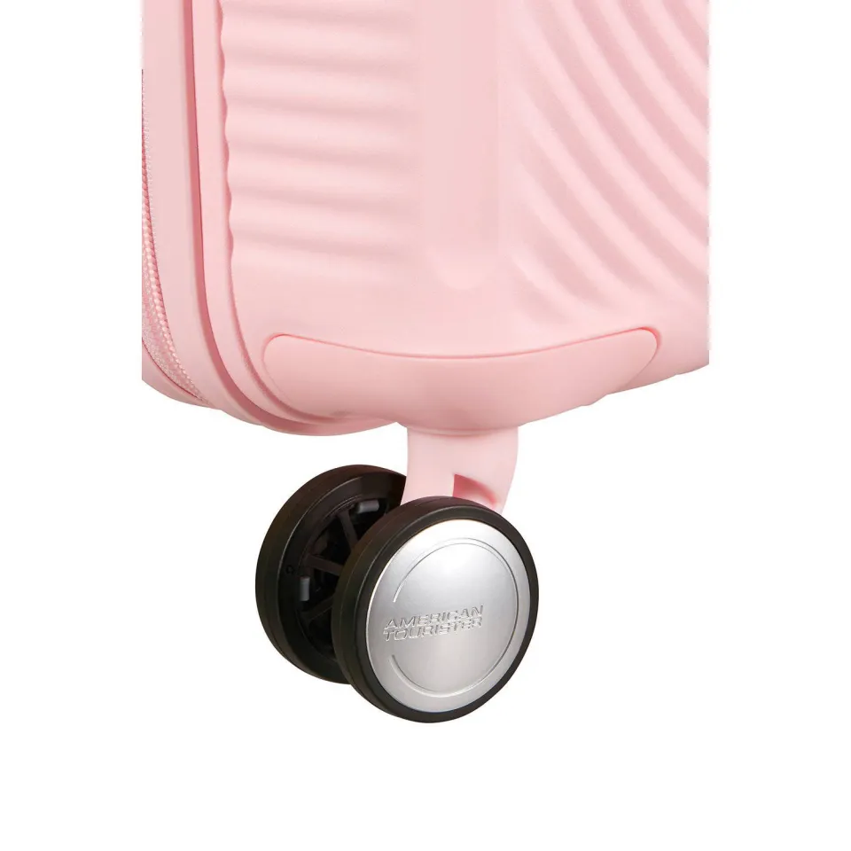 American Tourister Soundbox Mini spinner lichtroze, foto 5
