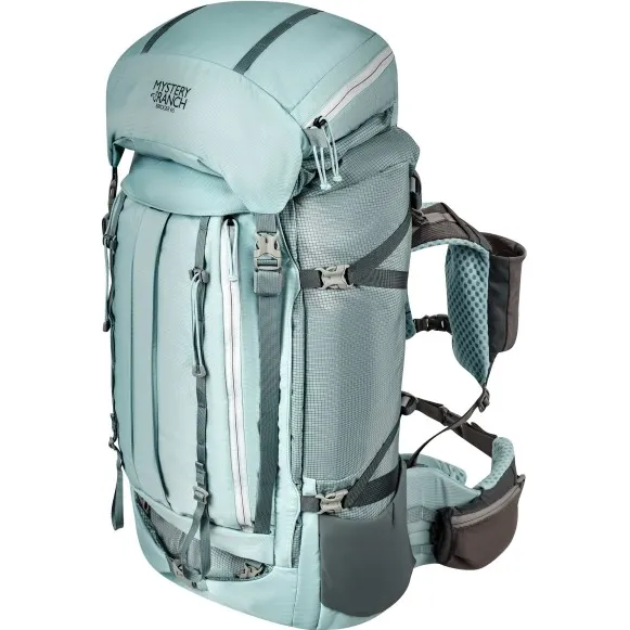 Mystery Ranch Women's Bridger 65 - Trekkingrugzak, grijs/turkoois
