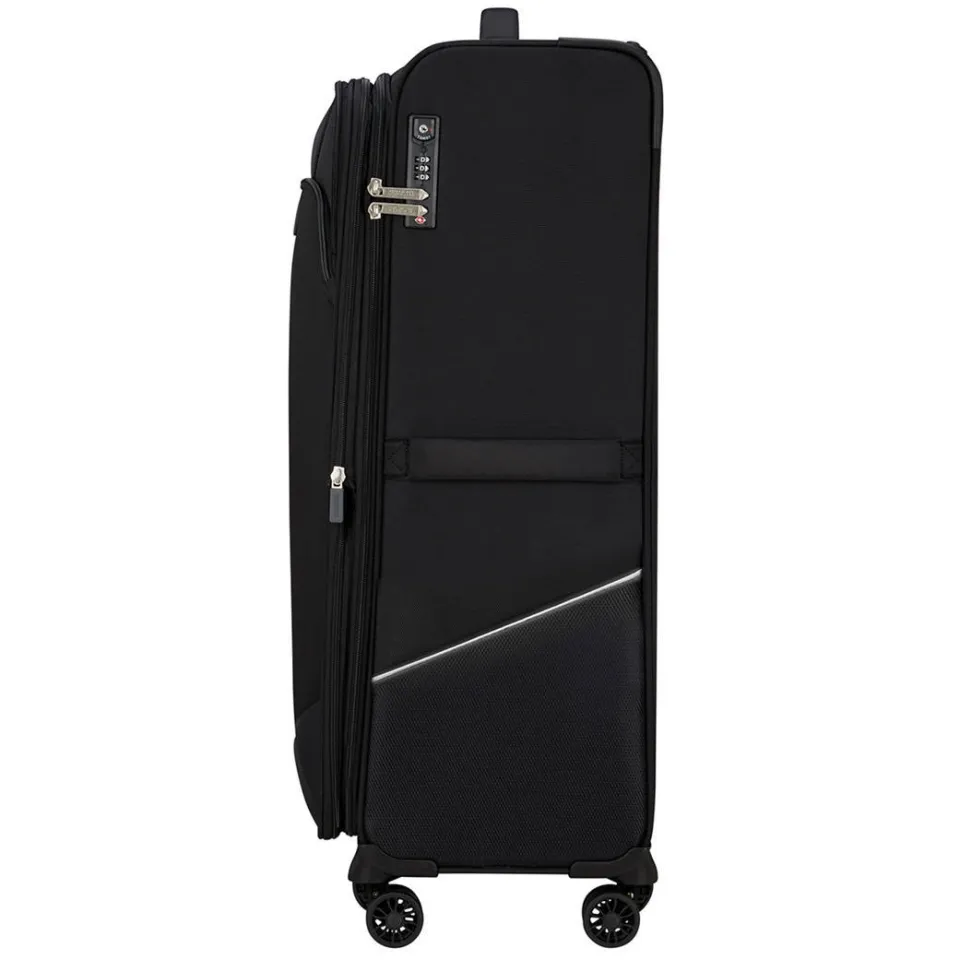 American Tourister Summerride Spinner 80 reiskoffer zwart, foto 3