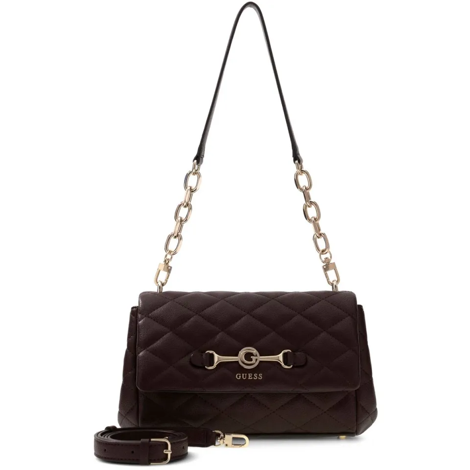 Guess Frances Flap schoudertas zwart, foto 2