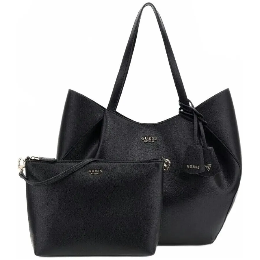 Guess Amorette Girlfriend satchel handtas zwart, foto 5