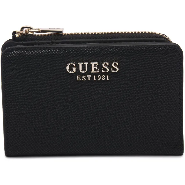 Guess Laurel ritsportemonnee zwart