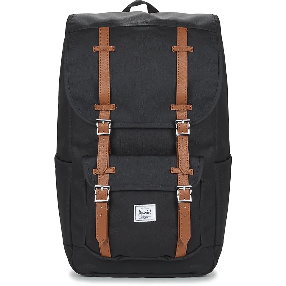Herschel Little America rugzak met gespen zwart, foto 3