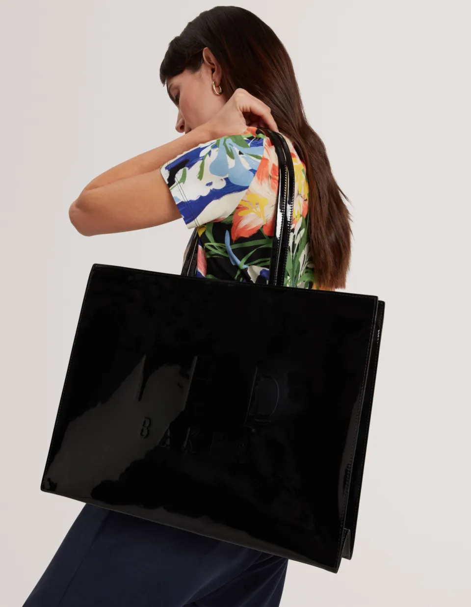 Ted Baker Iconna shopper extra large zwart, foto 5