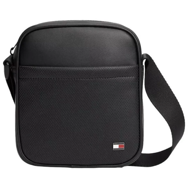 Tommy Hilfiger Schoudertas Tommy Hilfiger Foundation Zwart