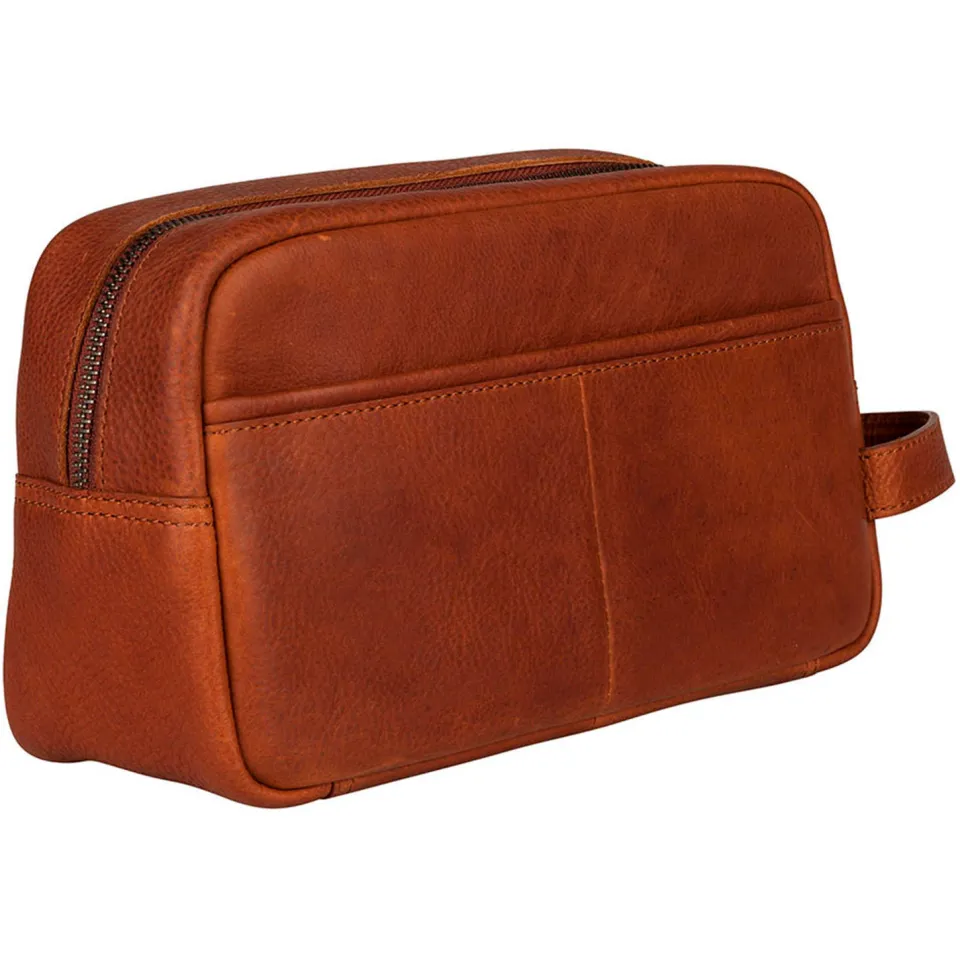 Burkely Antique Avery leren toilettas cognac, foto 6