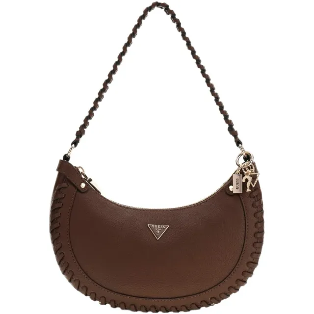 Guess Petra Hobo schoudertas donkerbruin