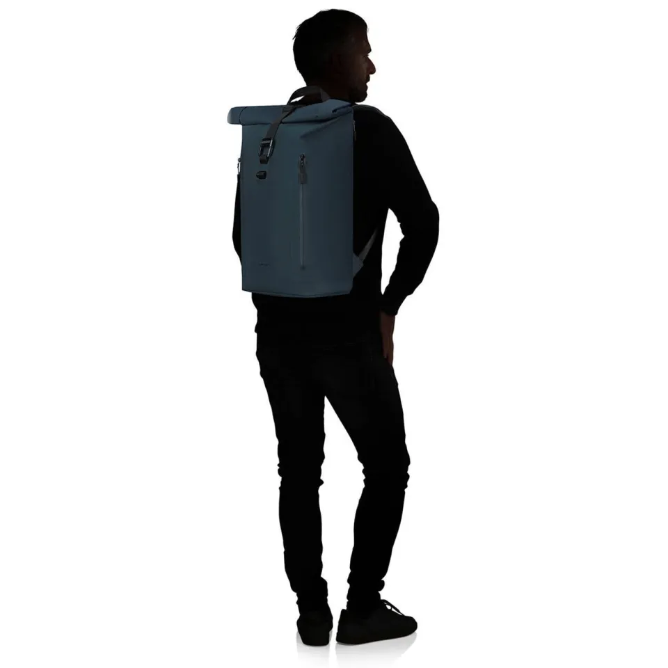 Samsonite Coatify Biz rolltop rugzak blauw, foto 8