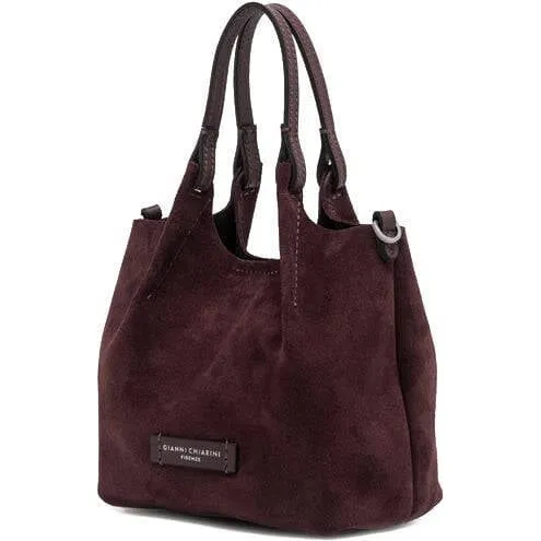 Gianni Chiarini Dua Bs 9798 schoudertas bordeaux, foto 4