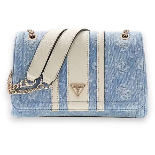 Guess Noelle II XBody Flap - Schoudertas 24 cm (denim logo)