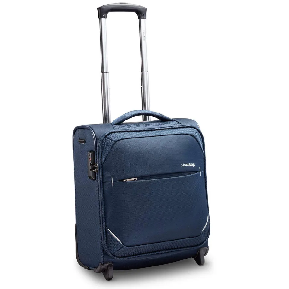 Travelbags The Base Soft Underseater trolley donkerblauw, foto 2