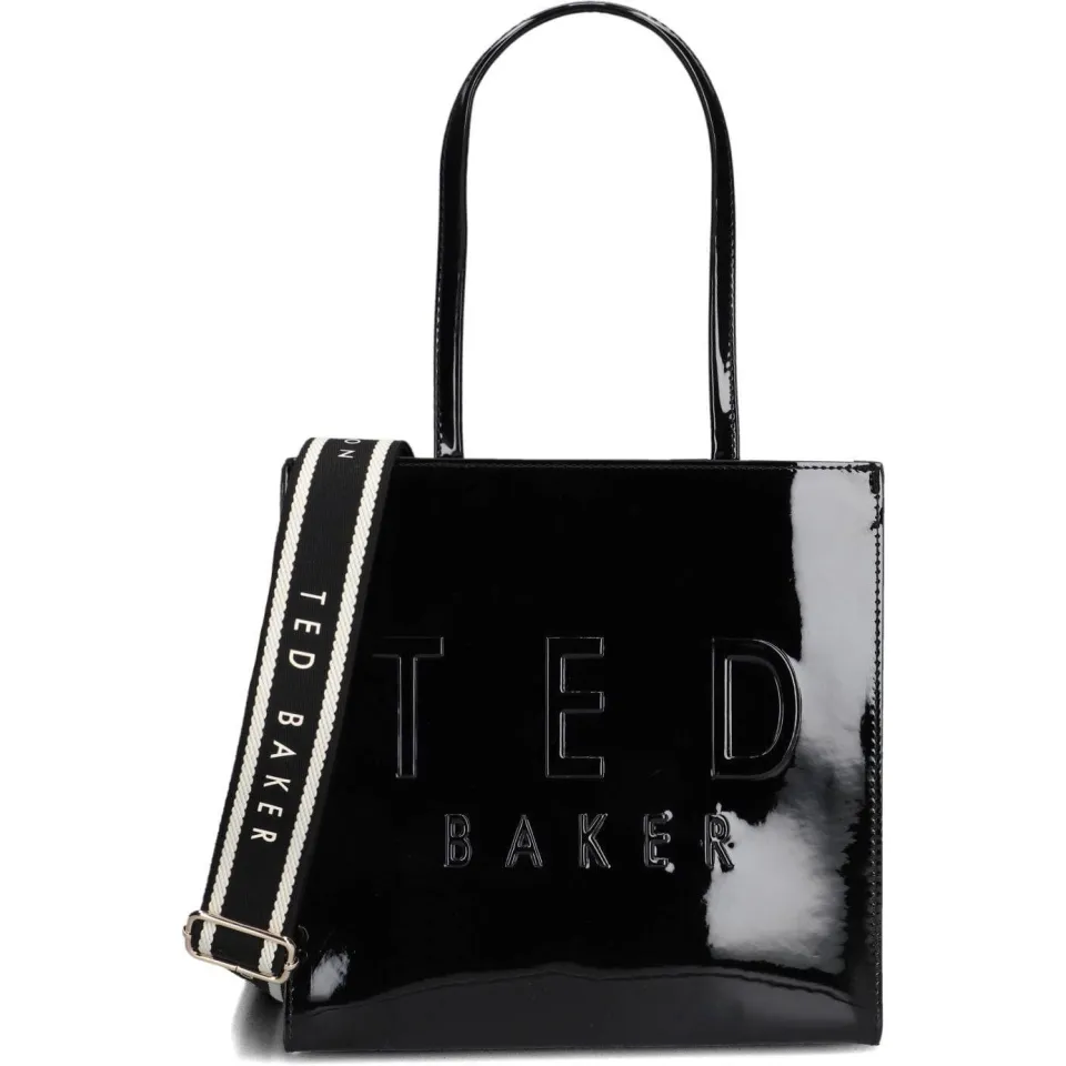 Ted Baker Iconica Small Icon handtas zwart