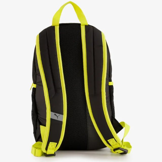 Puma Buzz rugzak zwart neon geel