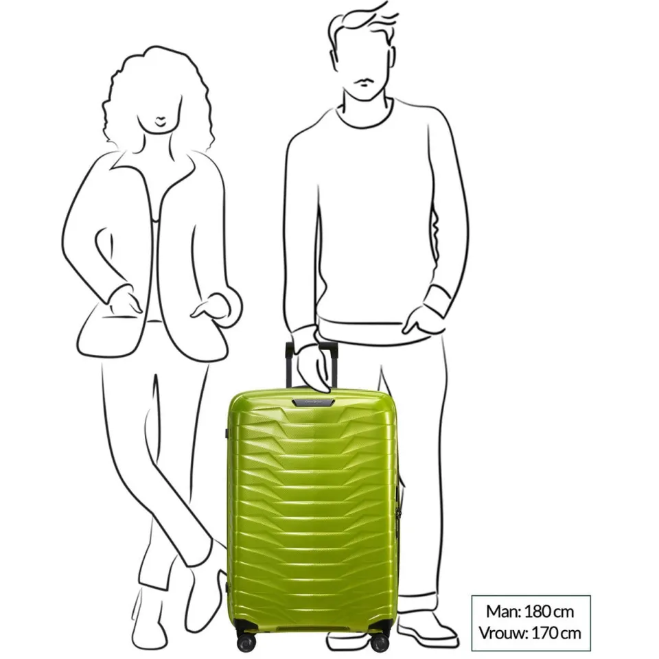 Samsonite Proxis trolley limegroen, foto 4
