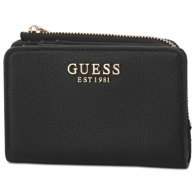 Guess Melody SLG Zip Around Card Case portemonnee zwart