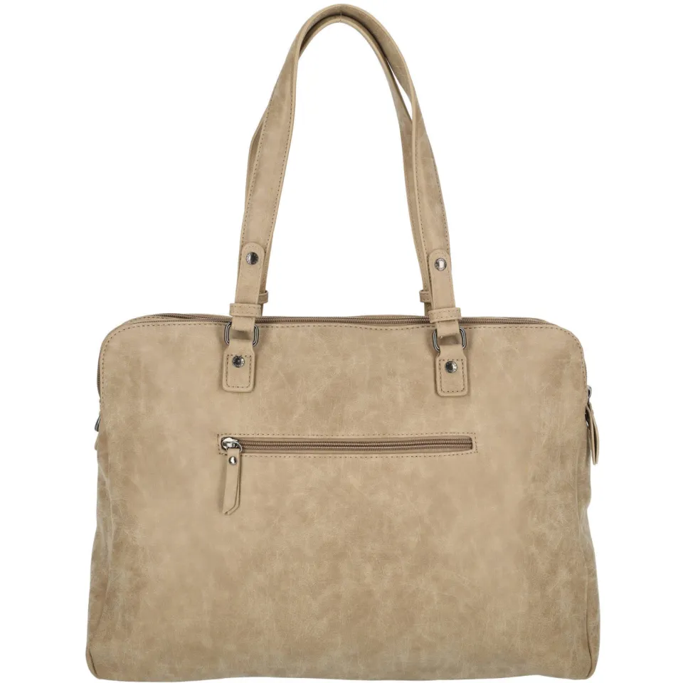 Enrico Benetti Nouméa laptoptas beige, foto 4