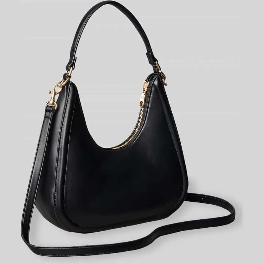 Calvin Klein Jeans Bold CK Small Crescent schoudertas zwart, foto 3