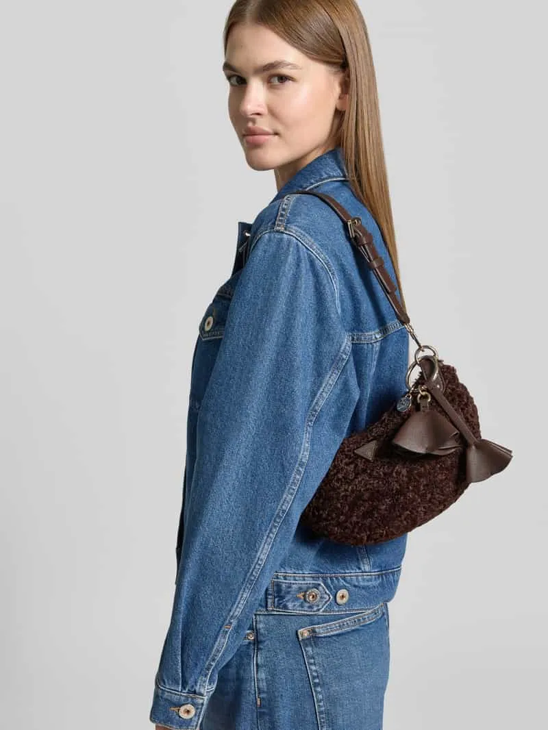 Guess Katie schoudertas espresso, foto 4