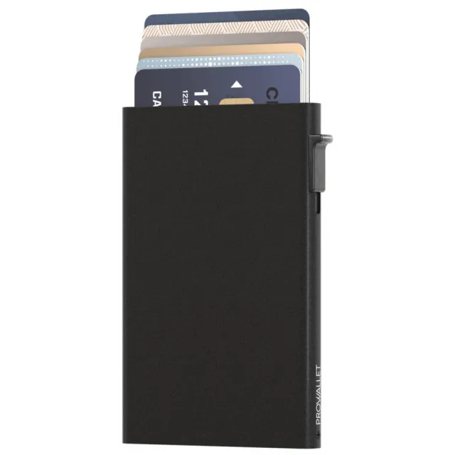 Portemonnee Prowallet Pasjeshouder Secure Zwart