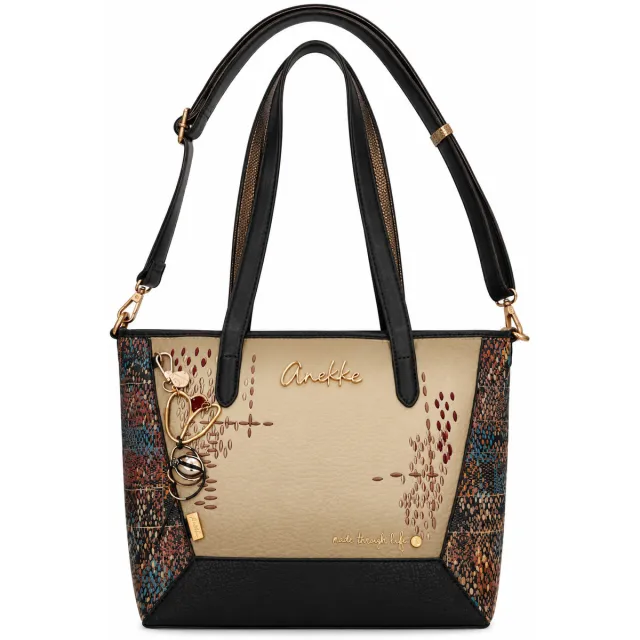 Anekke Blossom schoudertas beige Bruin