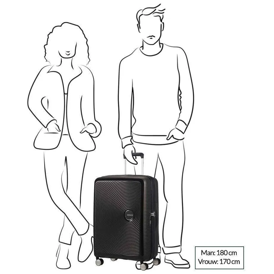 American Tourister Soundbox Spinner koffer zwart, foto 3