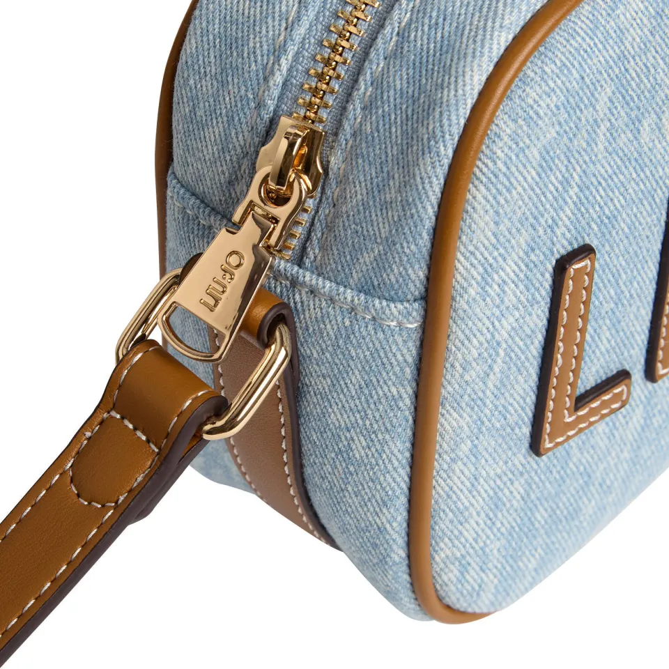 Liu Jo denim crossbodytas lichtblauw, foto 6