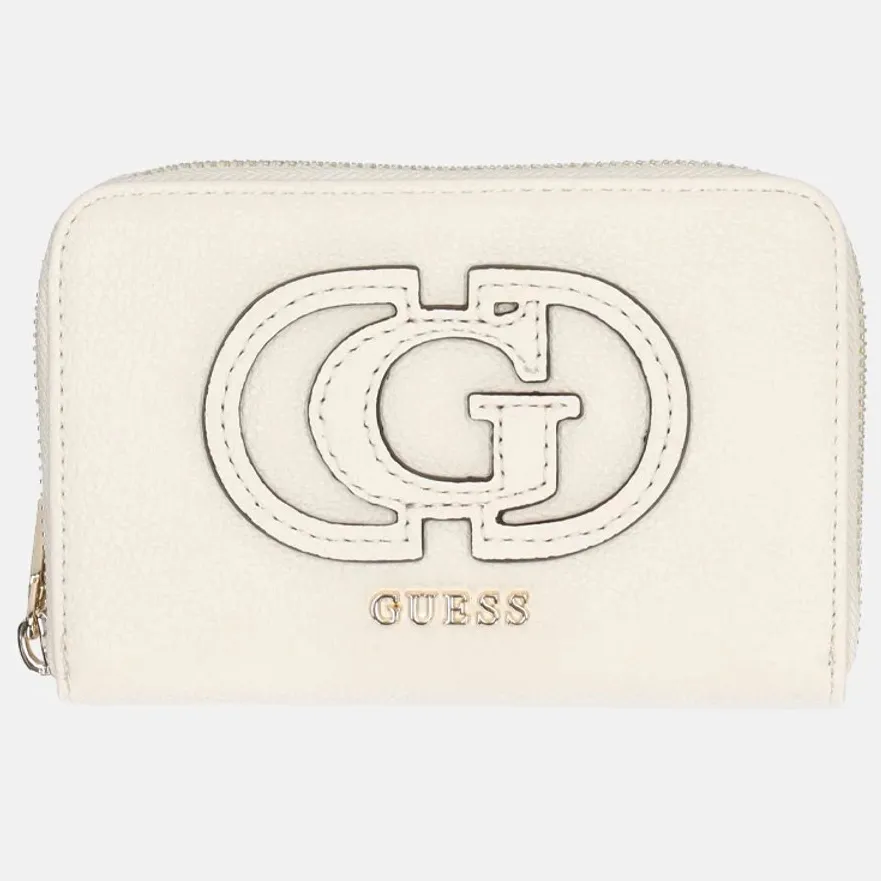 Guess Calebra portemonnee crème, foto 2