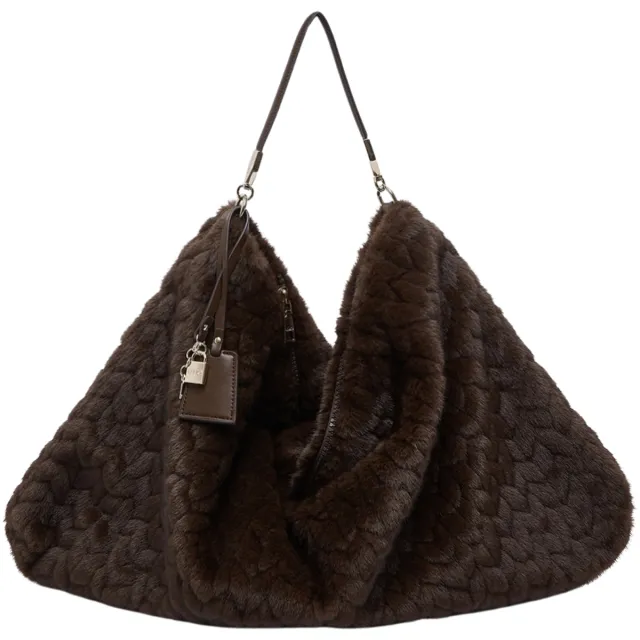 Liu Jo Foulard hobotas donkerbruin bruin, foto 3