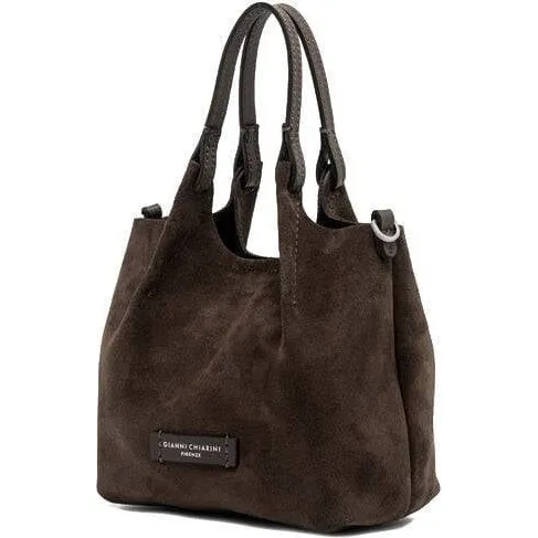 Gianni Chiarini Dua Bs 9798 schoudertas bruin, foto 4