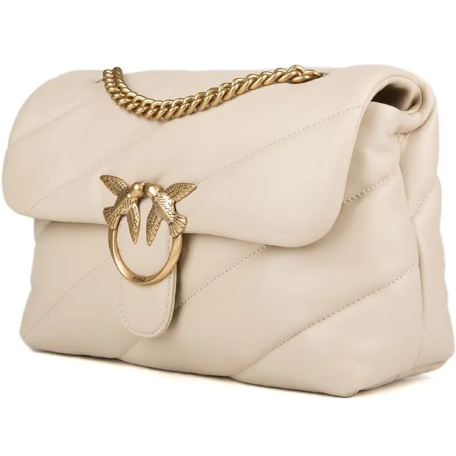 Pinko Schoudertassen Love Puff Classic Beige - One size, foto 6