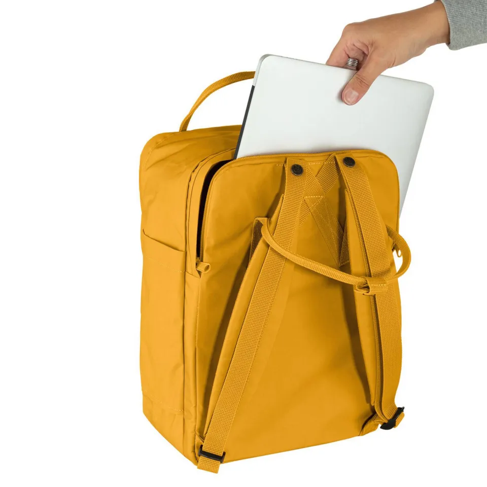 Fjällräven Kånken Laptop 13 inch rugzak zwart, foto 4