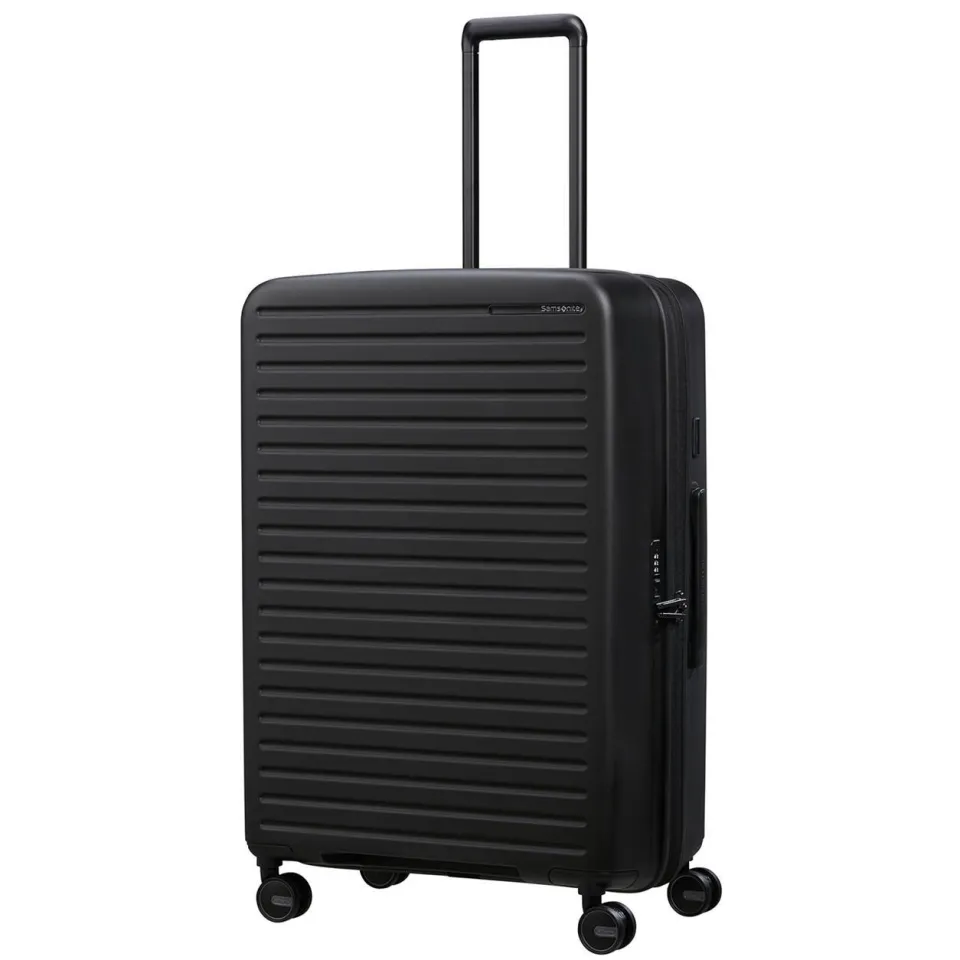 Samsonite Restackd spinner reiskoffer 75 cm zwart, foto 6