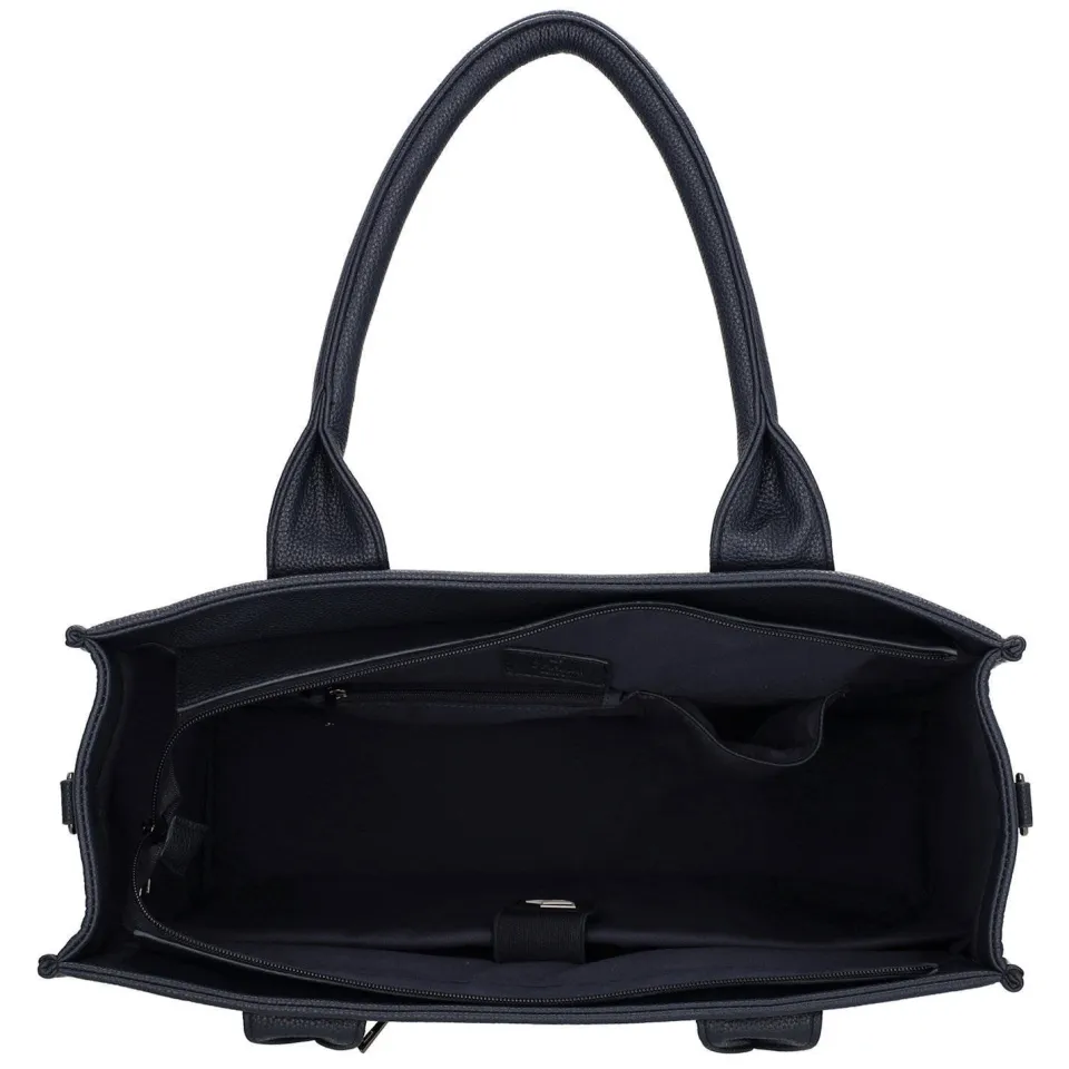Charm London Bond shopper donkerblauw, foto 5